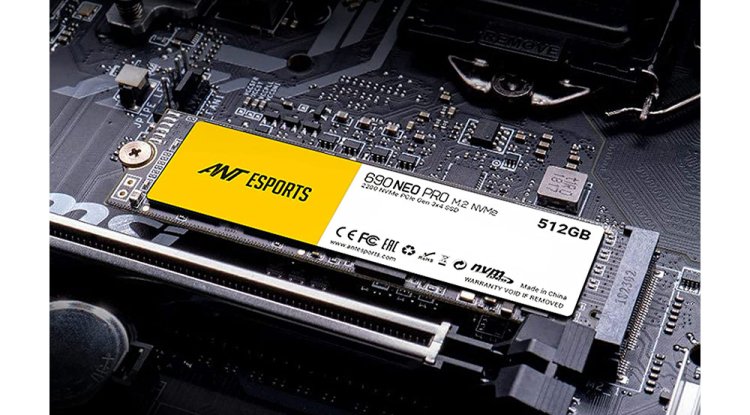 ANT ESPORTS 690 NEO PRO M.2 NVME SSD 512 GB