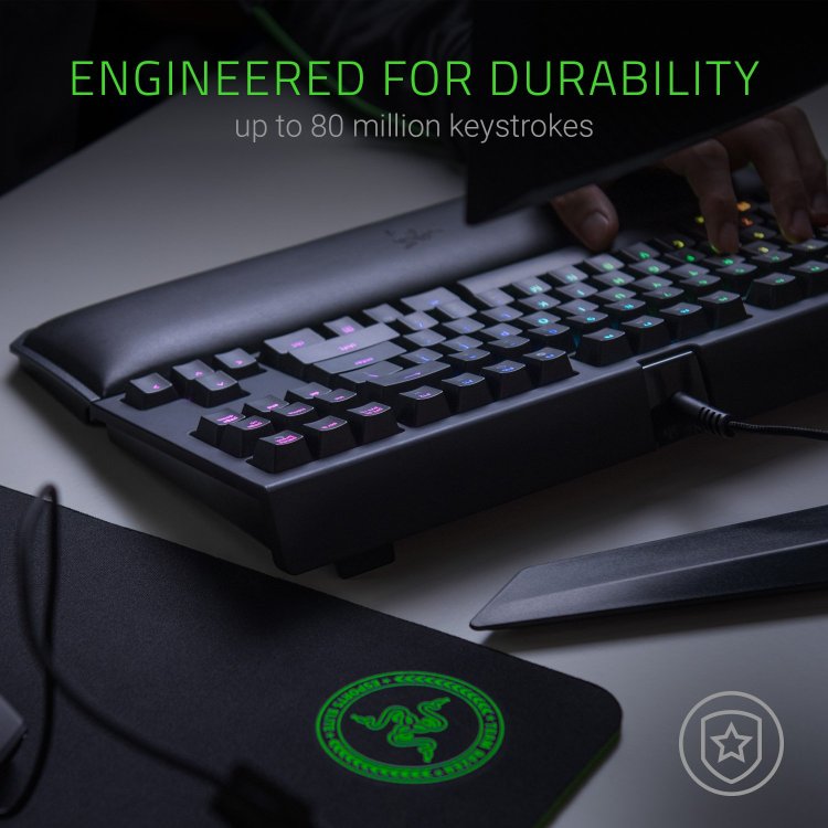 RAZER BLACKWIDOW TOURNAMENT EDITION CHROMA V2 GAMING KEYBOARD