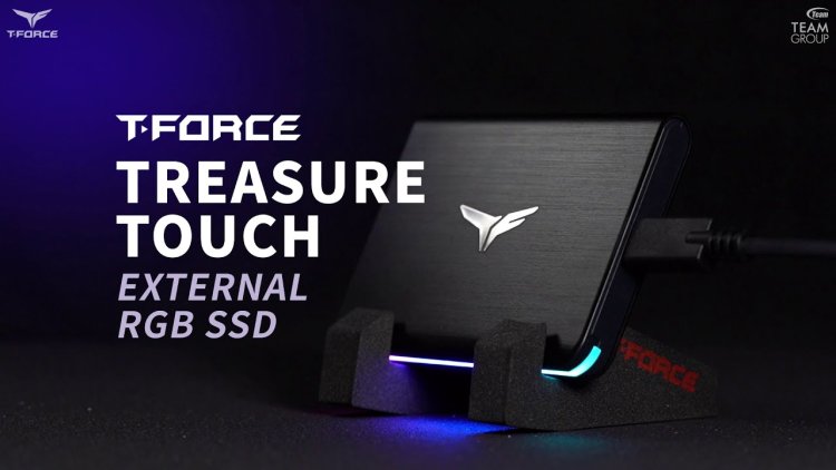 Team 2.5in Treasure Touch External RGB SSD 1TB