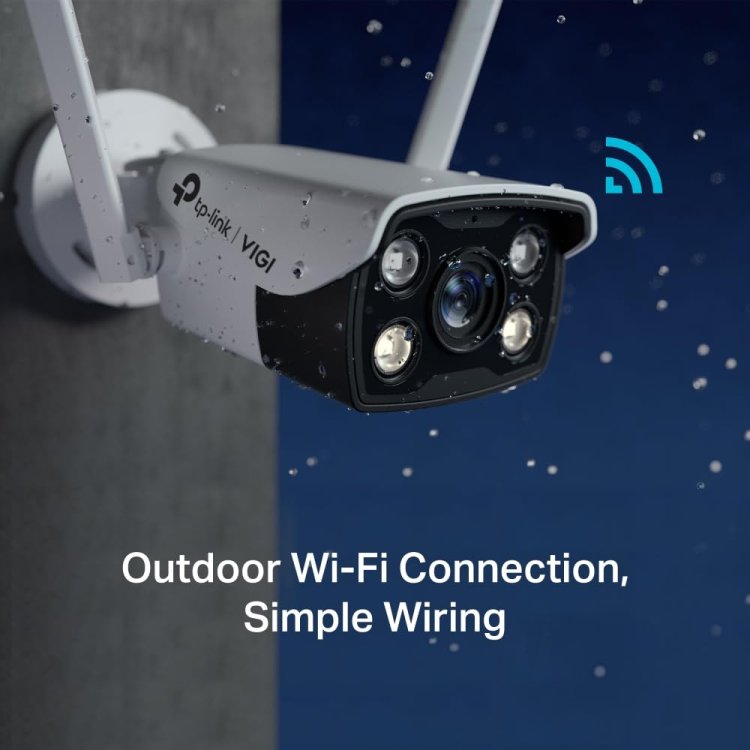 TP-Link VIGI C340-W 4MP Outdoor Security Wi-Fi Bullet Camera