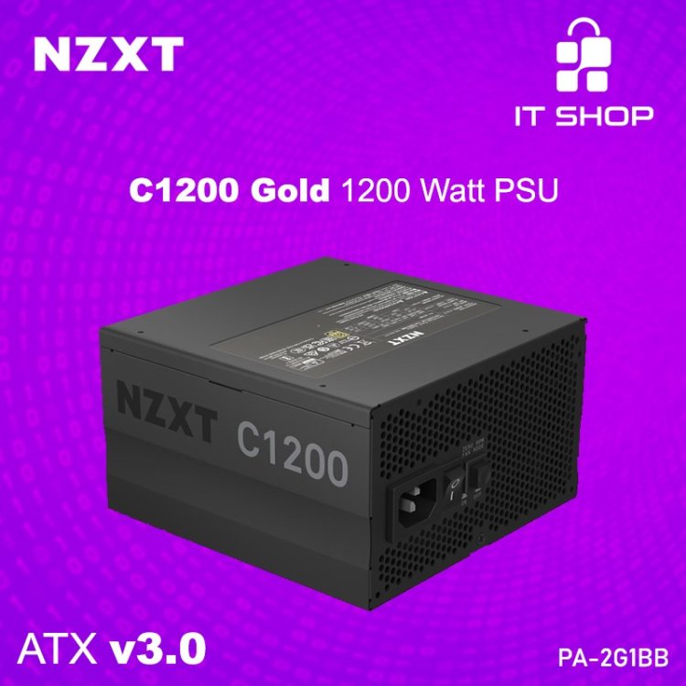 NZXT C1200 Gold Modular 1200W ATX 3.0 Power Supply