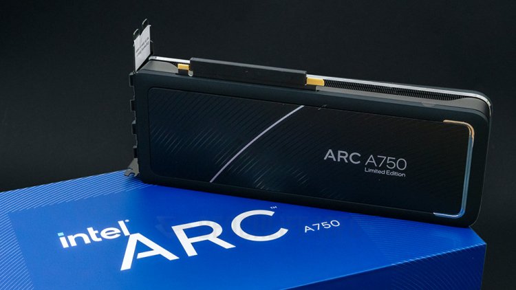 INTEL ARC A750 8GB GDDR6 GRAPHICS CARD