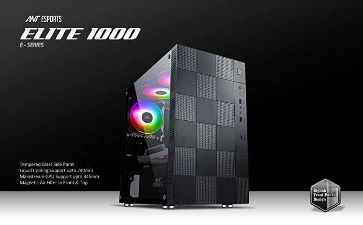 ANT ESPORTS ELITE 1000 PS MID TOWER GAMING CABINET