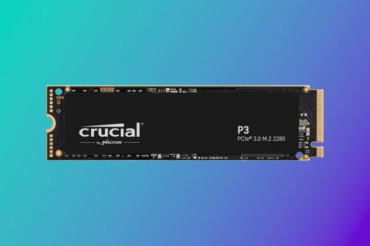 CRUCIAL P3 1TB PCIE M.2 NVME SSD