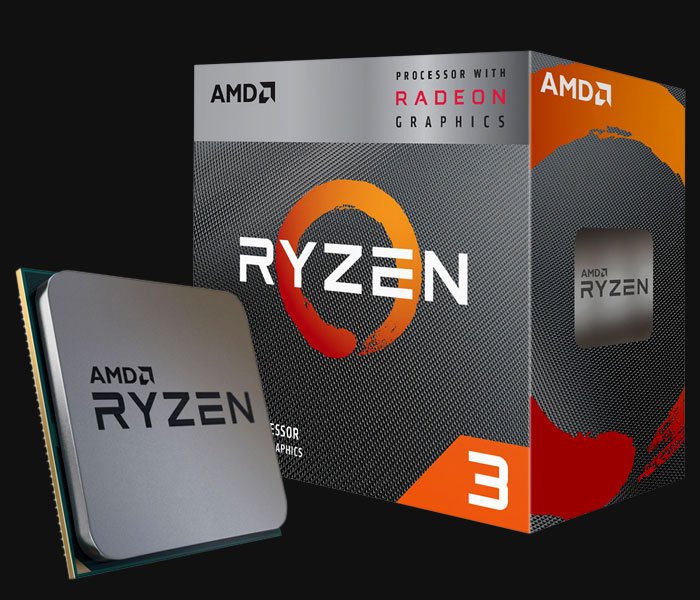 AMD RYZEN 3 3200G PROCESSOR WITH RADEON GRAPHICS