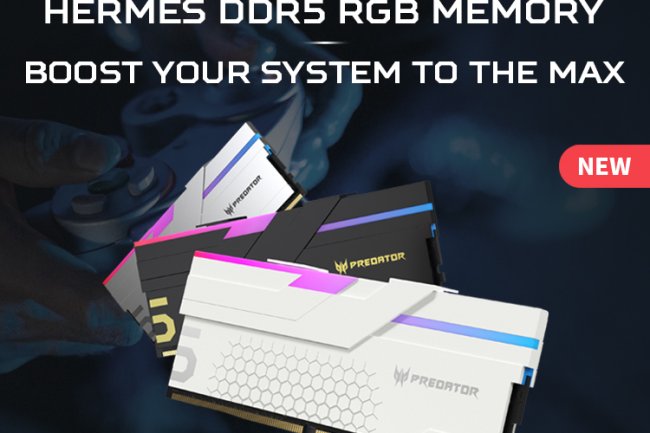 Perdator Hermes DDR5 RGB Memory