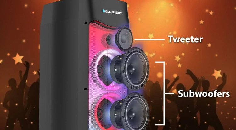 Rock & ROLL PS75 Wireless Bluetooth 75W Outdoor Party Speaker
