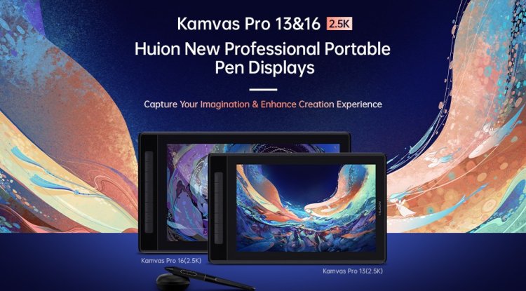 Huion Kamvas Pro 13 (2.5K) Graphics Tablet