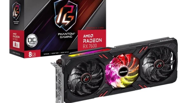 ASRock Radeon RX 7600 Phantom Gaming