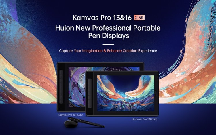Huion Kamvas Pro 13 (2.5K) Graphics Tablet