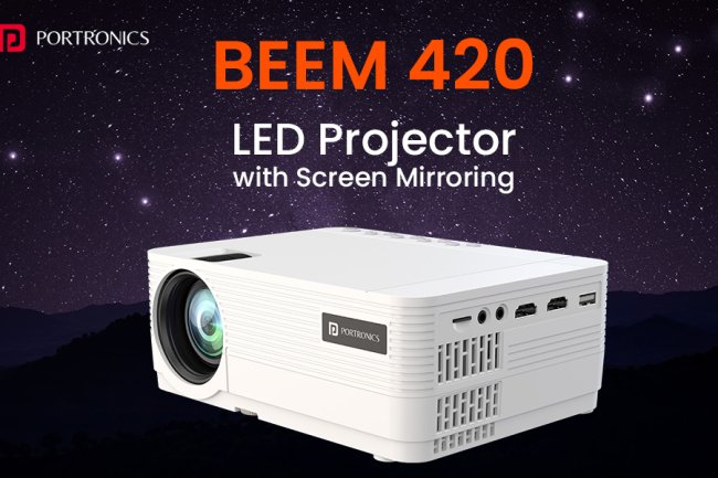 Portronics Beem 420 LED Projector