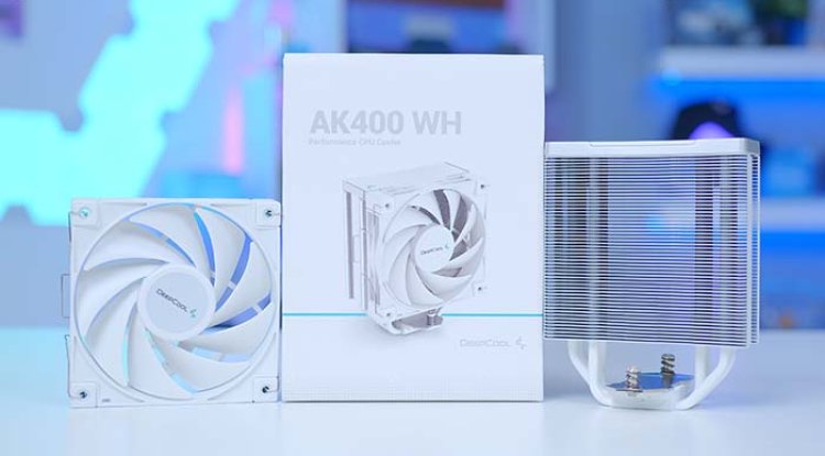 DeepCool goes cool with white Assassin IV CPU cooler