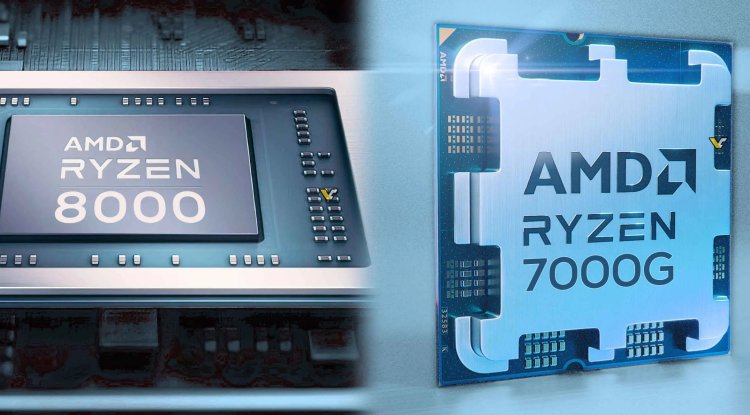 AMD Ryzen 7000G desktop and Ryzen 8000 mobile APUs spotted using Zen 4 architecture