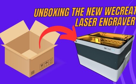 Overview of the WeCreat Vision Laser Cutter/Engraver