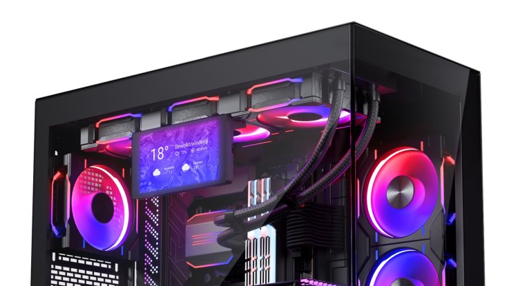 Phanteks Launches 5.5-Inch Hi-Res Display for PC Enthusiasts