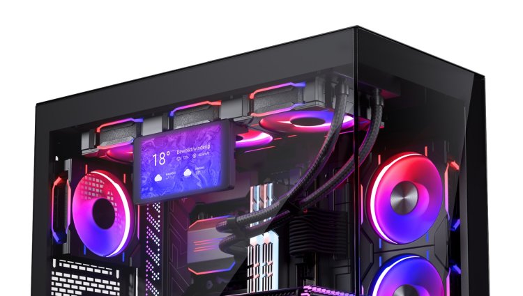 Phanteks Launches 5.5-Inch Hi-Res Display for PC Enthusiasts