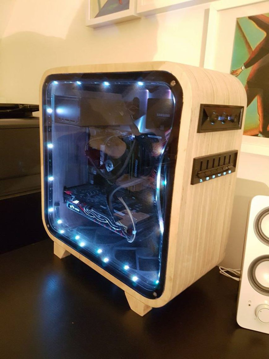 Exploring the Aesthetics of Wood-Themed PC Builds: A Journey Beyond Conventional Design