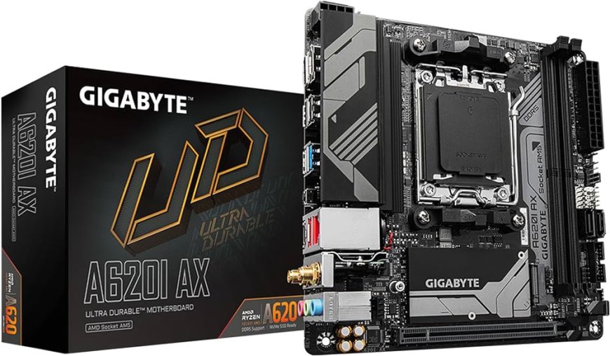 Gigabyte A620I AX: An Affordable Mini-ITX Motherboard for AMD's AM5 CPUs