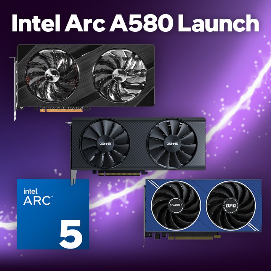 The Intel Arc A580 Graphics Card
