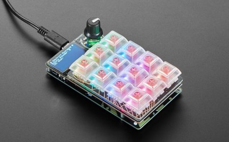 Raspberry Pi RP2040 Macropad: Innovation with Magnetic Modules