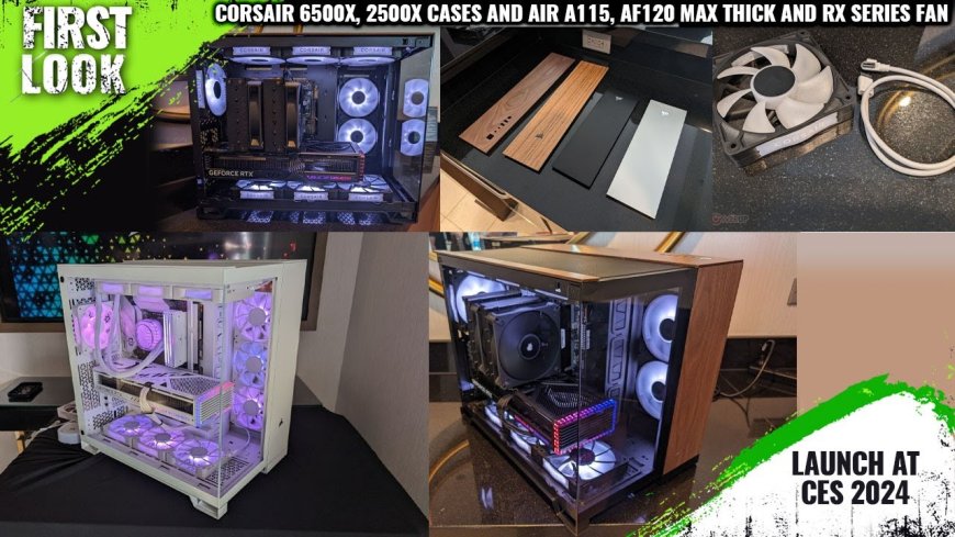Corsair's New Offerings: Cooling and Customization Take Center Stage at CES 2024