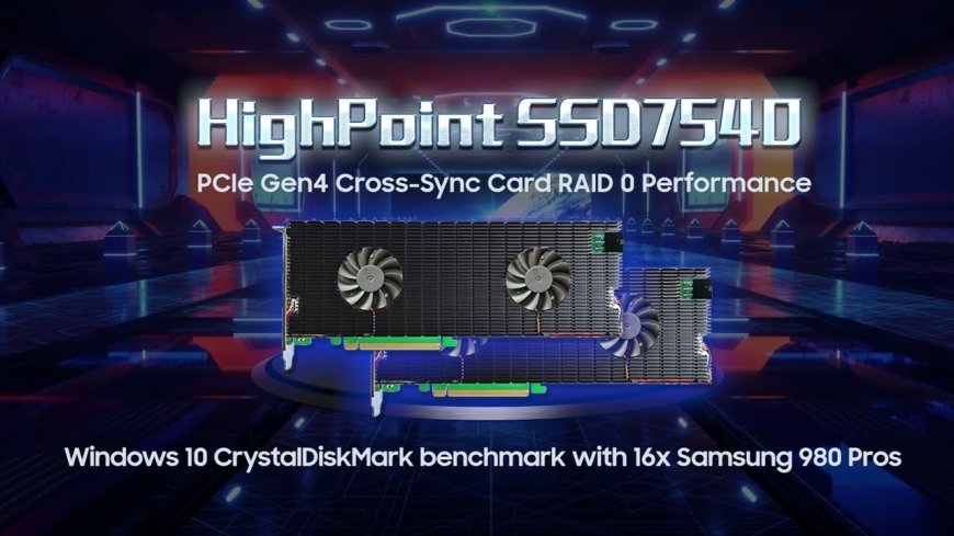 HighPoint's Innovative SSD7749E: A Game-Changer in NVMe Storage