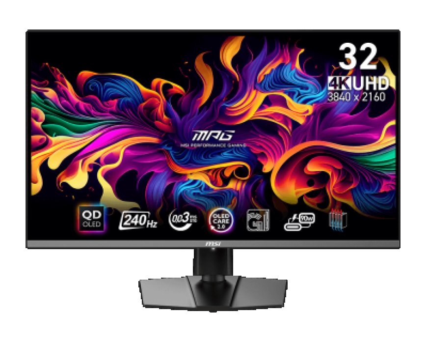 MSI MPG 321URX: A Preview of the Next-Generation 4K QD-OLED Gaming Monitor
